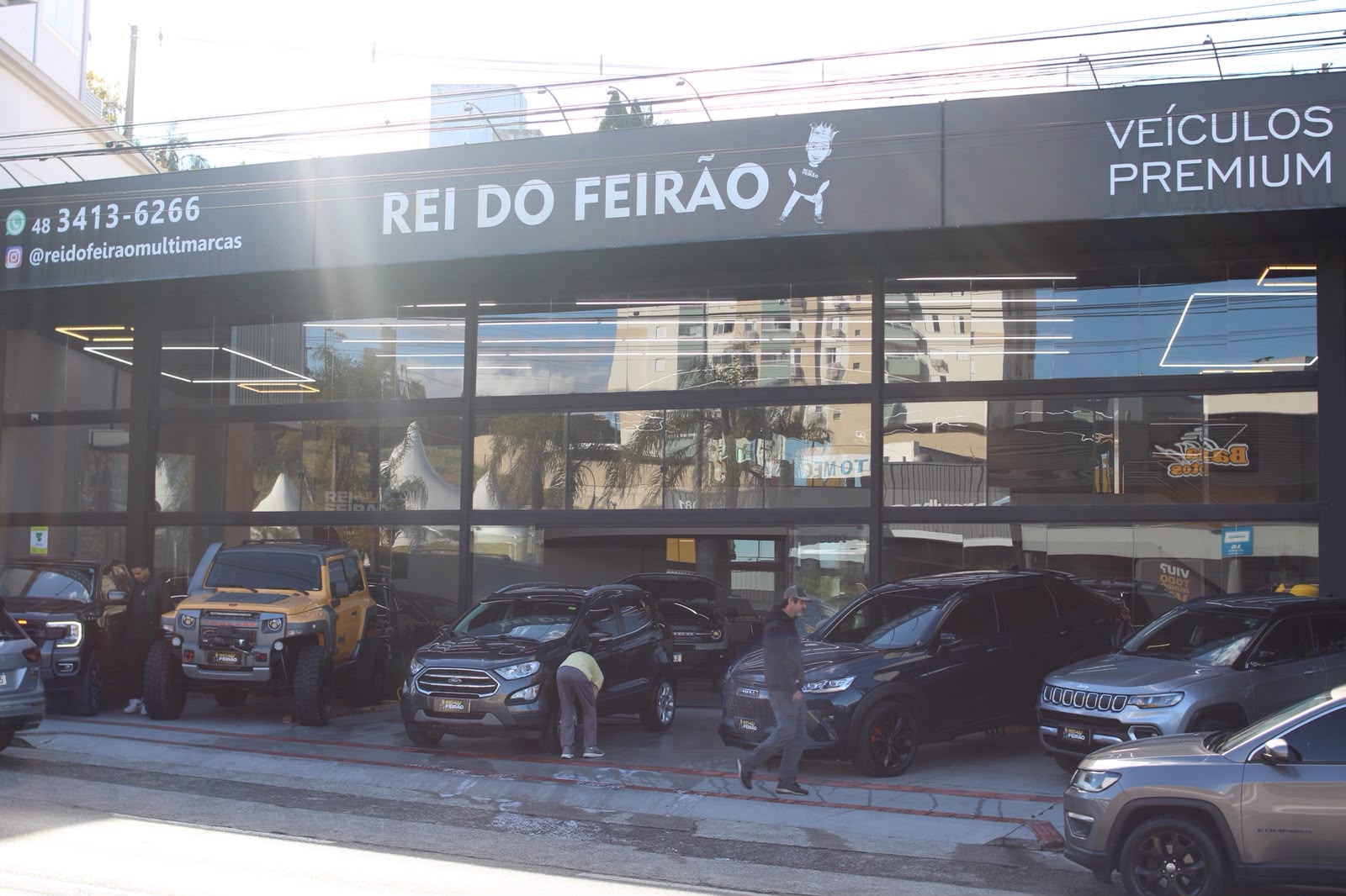 Fachada da loja Rei do Feirão - Içara (Matriz)