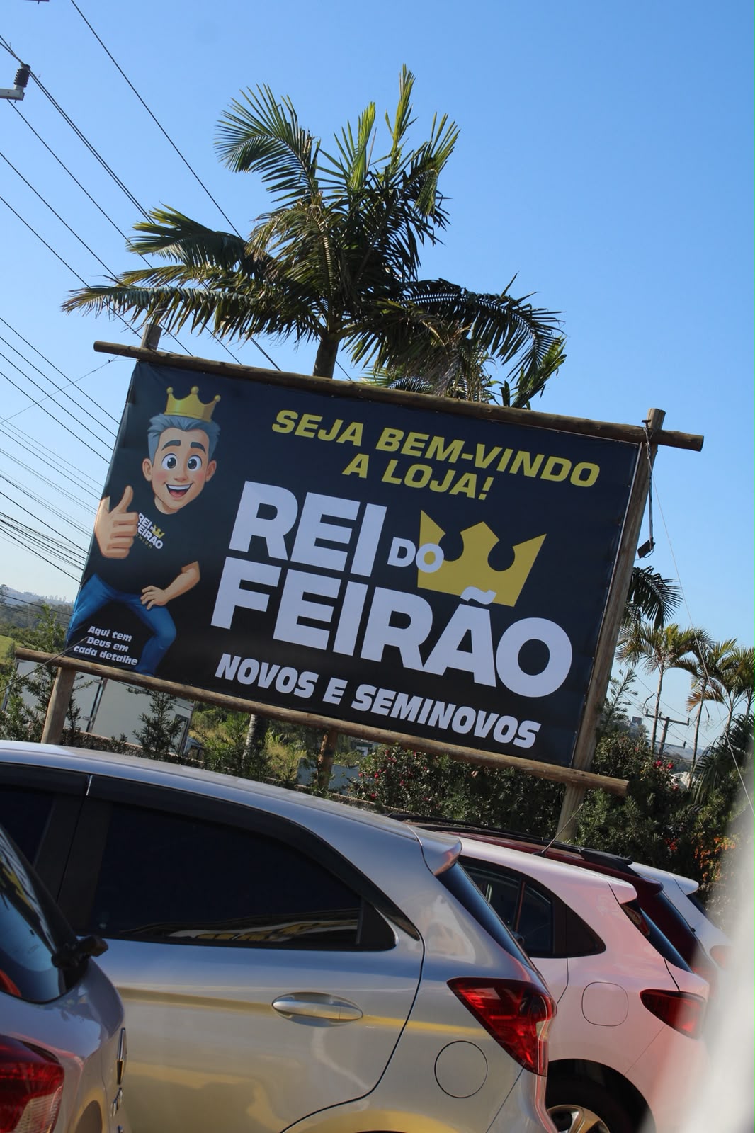 Fachada da loja Rei do Feirão - Morro da Fumaça (Filial)